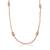 Pure copper thin light weight chain necklace for men women