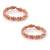 Pure copper adjutable toe ring for women