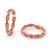 Pure copper adjutable toe ring for women