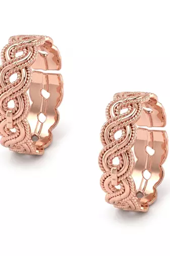Pure copper adjutable toe ring for women