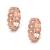Pure copper adjutable toe ring for women