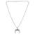 Brass evileye horn shape pendant for men women