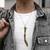Brass lord of rings gurkha khukri design pendant for men women (3 color options)