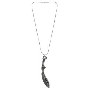 Brass lord of rings gurkha khukri design pendant for men women (3 color options) 3