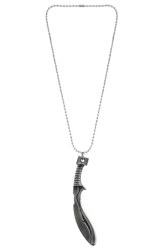 Brass lord of rings gurkha khukri design pendant for men women (3 color options)