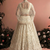 Ivory Indian Wedding Bridal Wear Premium Butterfly Net Lehenga Choli Set With Banglori Silk Inner For Women's