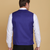 Purple waistcoat for men