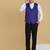 Purple waistcoat for men