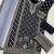 Navy georgette semi stitched suit with embroidery coding & sequence work