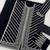 D blue georgette semi stitched suit with embroidery coding & sequence work