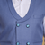 Light blue waistcoat for men