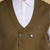 Mehndi green waistcoat for men