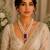 Royal ruby red crystal & pearl double strand necklace set with earrings | statement party & bridal jewellery