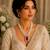 Royal ruby red crystal & pearl double strand necklace set with earrings | statement party & bridal jewellery