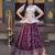 Wine Viscose Jacquard Embroidered Lehenga Choli Set