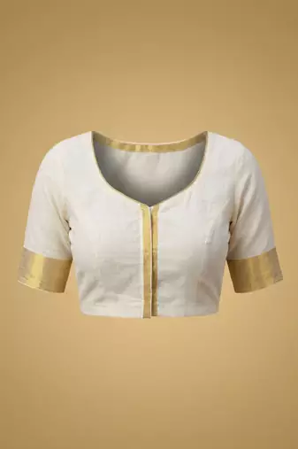 Tissue kasavu saree