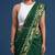 Women woven design pure cotton kasavu saree with unstitched blouse