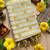 Golden tissue temple polka jacquard zari border running blouse sarees