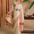 Striped zari tissue kasavu saree