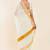Off white & gold-toned zari pure cotton kasavu saree