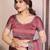 pink color rangoli silk embroidery work saree with work blouse piece