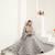  Grey Coding Embroidered Net & Silk Satin Lehenga Choli For Indian Wedding Look
