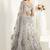  Grey Coding Embroidered Net & Silk Satin Lehenga Choli For Indian Wedding Look