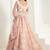 Peach Coding Embroidered 2 Layer With Net And Silk Satin Semi Stitched Lehenga For Women's Wedding Look