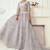 Light Purple Net Floor Length Lehenga with Stone embroidery For Women's