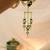 Emerald pearl bhai bhabhi rakhi lumba set with roli chawal capsules