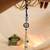 Blue evil eye floral tassel lumba with roli chawal capsules