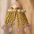 Blush pearl jhumki tassel designer lumba with roli chawal capsules
