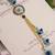 Blue evil eye floral tassel lumba with roli chawal capsules