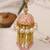 Blush pearl jhumki tassel designer lumba with roli chawal capsules