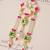 Pink floral pearl tassel designer lumba with roli chawal capsules