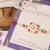 Floral kundan pearl designer rakhi with roli chawal capsules