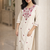 White Embroidered Cotton Kurta & Pant Set