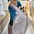 Teal soft banarasi silk blend saree with meenakari zari weaving
