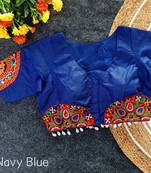 Ready to wear navratri patch work blouse
