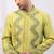 Lime green embroidered chanderi silk kurta set