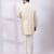 Off white embroidered chanderi silk kurta set