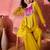 Women ethnic motifs embroidered a-line kurta with palazzo