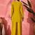Women ethnic motifs embroidered a-line kurta with palazzo