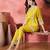Chikankari embroidered tunic & trousers co-ords