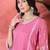 Chikankari embroidered tunic & trousers co-ords