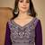 Embroidered v-neck kurta & palazzos