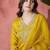 Women ethnic motifs embroidered regular sequinned kurta with trousers & dupatta