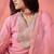 Women ethnic motifs embroidered regular sequinned kurta with palazzos & dupatta