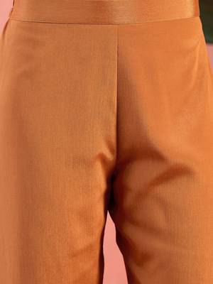 Zari sequence embroidered kurta trouser with dupatta 3