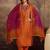 Embroidered round neck kurta trousers & dupatta